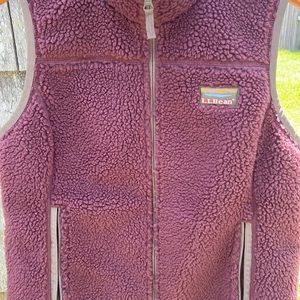 LLBean fleece vest